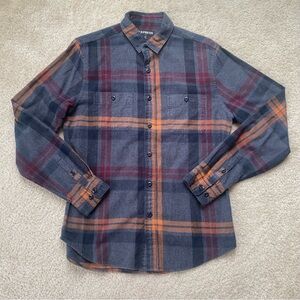 Express Men’s Plaid Flannel Shirt